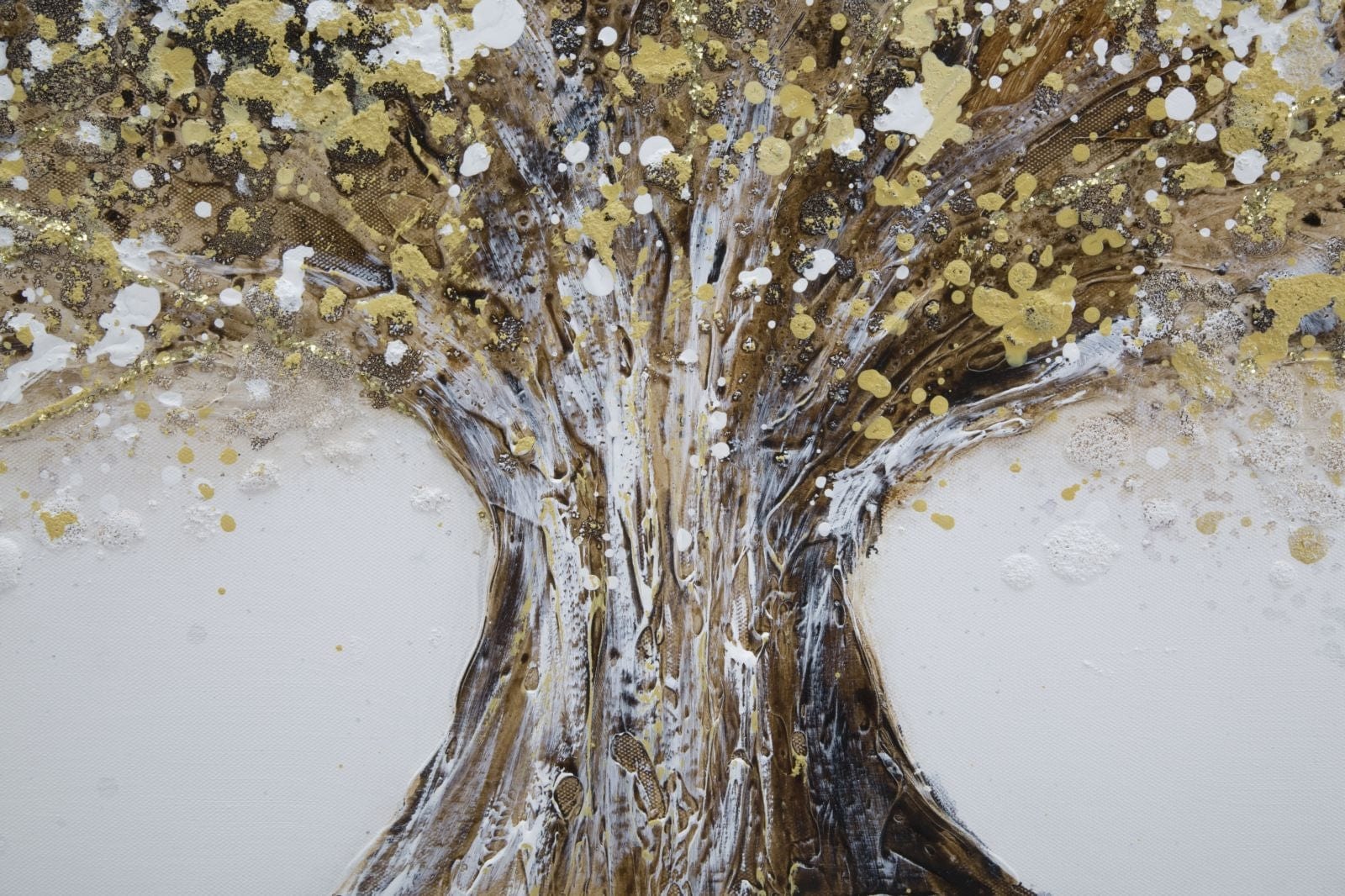Mauro Ferretti Dipinto Su Tela Super Tree -B- cm 180x3,8x60