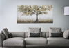 Mauro Ferretti Dipinto Su Tela Tree Dark -A- cm 140x3,8x70