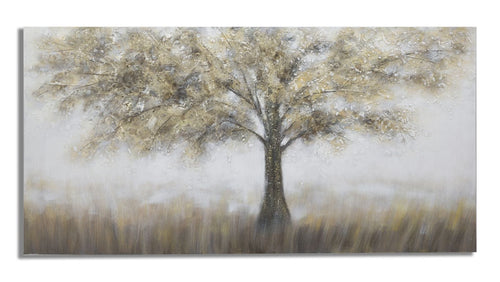Mauro Ferretti Dipinto Su Tela Tree Dark -A- cm 140x3,8x70