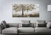 Mauro Ferretti Dipinto Su Tela Tree Dark -B- cm 140x3,8x70