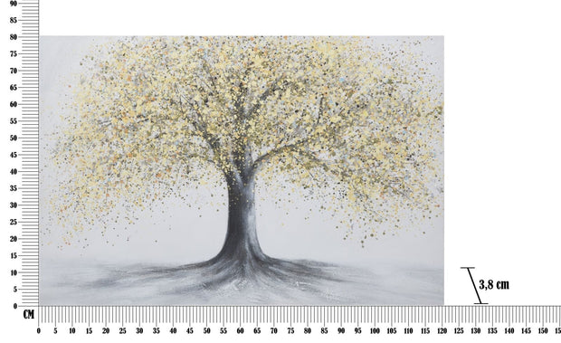 Mauro Ferretti Dipinto Su Tela Tree Simple -B- cm 120x3,8x80