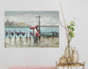 Mauro Ferretti Dipinto Su Tela Venice cm 120x3,7x80