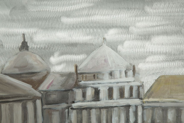 Mauro Ferretti Dipinto Su Tela Venice cm 120x3,7x80
