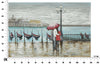 Mauro Ferretti Dipinto Su Tela Venice cm 120x3,7x80