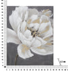 Mauro Ferretti Dipinto Su Tela White/Gold Flower cm 80x3,7x100