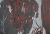 Mauro Ferretti Dipinto Su Tela White/Red Flower Darkback cm 120x3,7x60