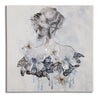 Mauro Ferretti Dipinto Woman -A- cm 80x2,8x80