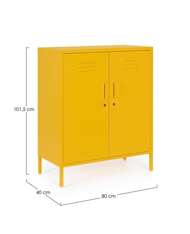 Bizzotto Dispensa con 2 ante Cambridge Giallo