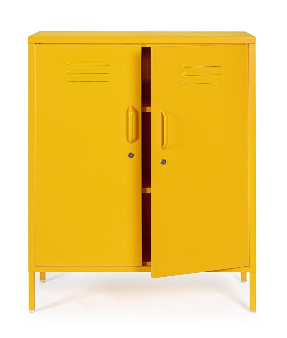Bizzotto Dispensa con 2 ante Cambridge Giallo