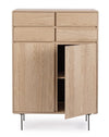 Bizzotto Dispensa con 2 ante Widald High Naturale
