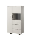 Halmar Dispensa con 2 cassetti e 2 ante Alma Beige