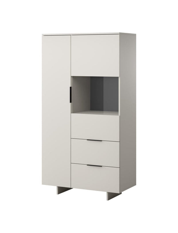 Halmar Dispensa con 2 cassetti e 2 ante Alma Beige