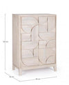 Bizzotto Dispensa con 4 ante Archita High Naturale