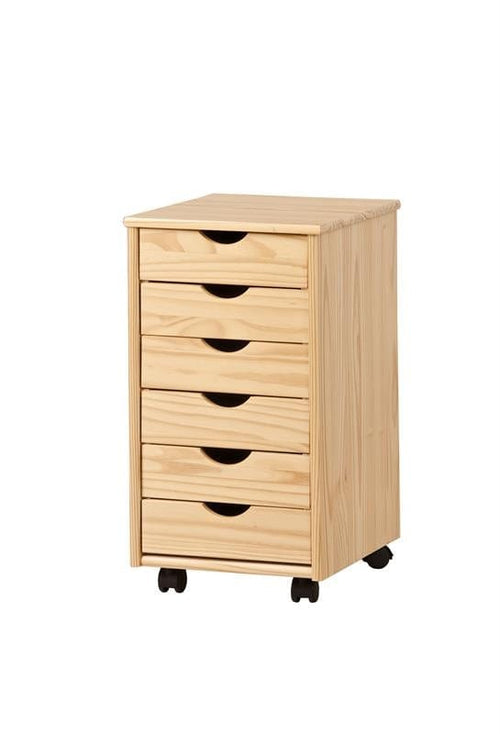 Halmar Dispensa con 6 cassetti Niel Naturale