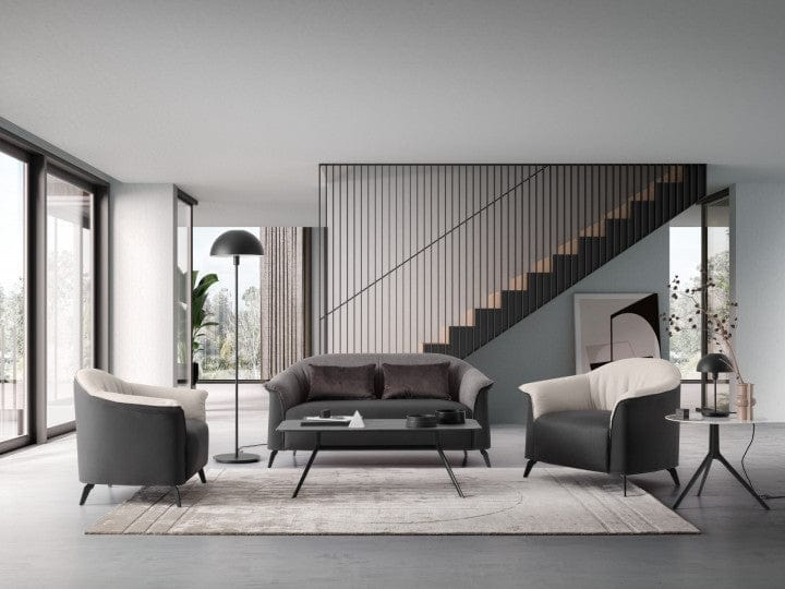 LeComfort Divano 2 posti Celine Nero
