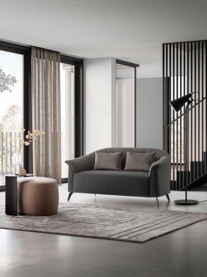 LeComfort Divano 2 posti Celine Nero
