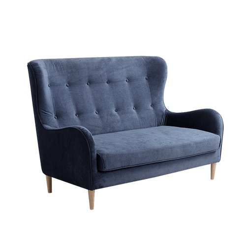 Customform Divano 2 posti in tessuto Cozyboy Blu