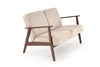 Halmar Divano 2 posti in tessuto Milano 2S Beige