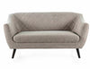 Signal Divano 2 posti in tessuto Molly 2 Brego Beige