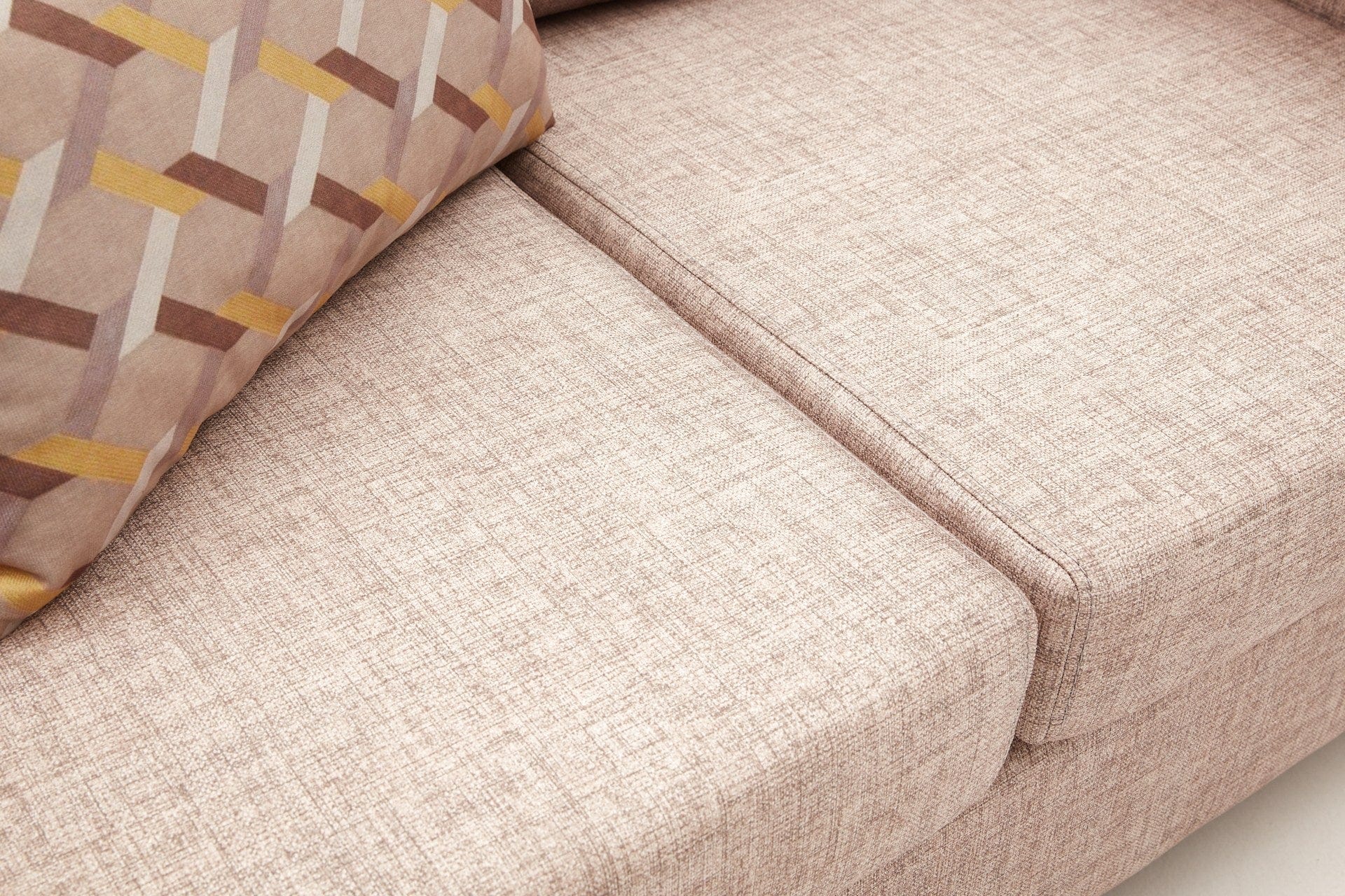 Asir Divano 2 posti in tessuto Step Crema