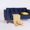 Customform Divano 2 posti in tessuto Willy Violetto