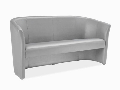 Signal Divano 3 posti in ecopelle TM-3 Grigio