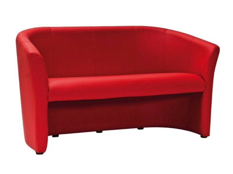 Signal Divano 3 posti in ecopelle TM-3 Rosso