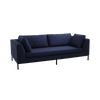 Customform Divano 3 posti in tessuto Ambient Blu