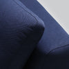 Customform Divano 3 posti in tessuto Ambient Blu