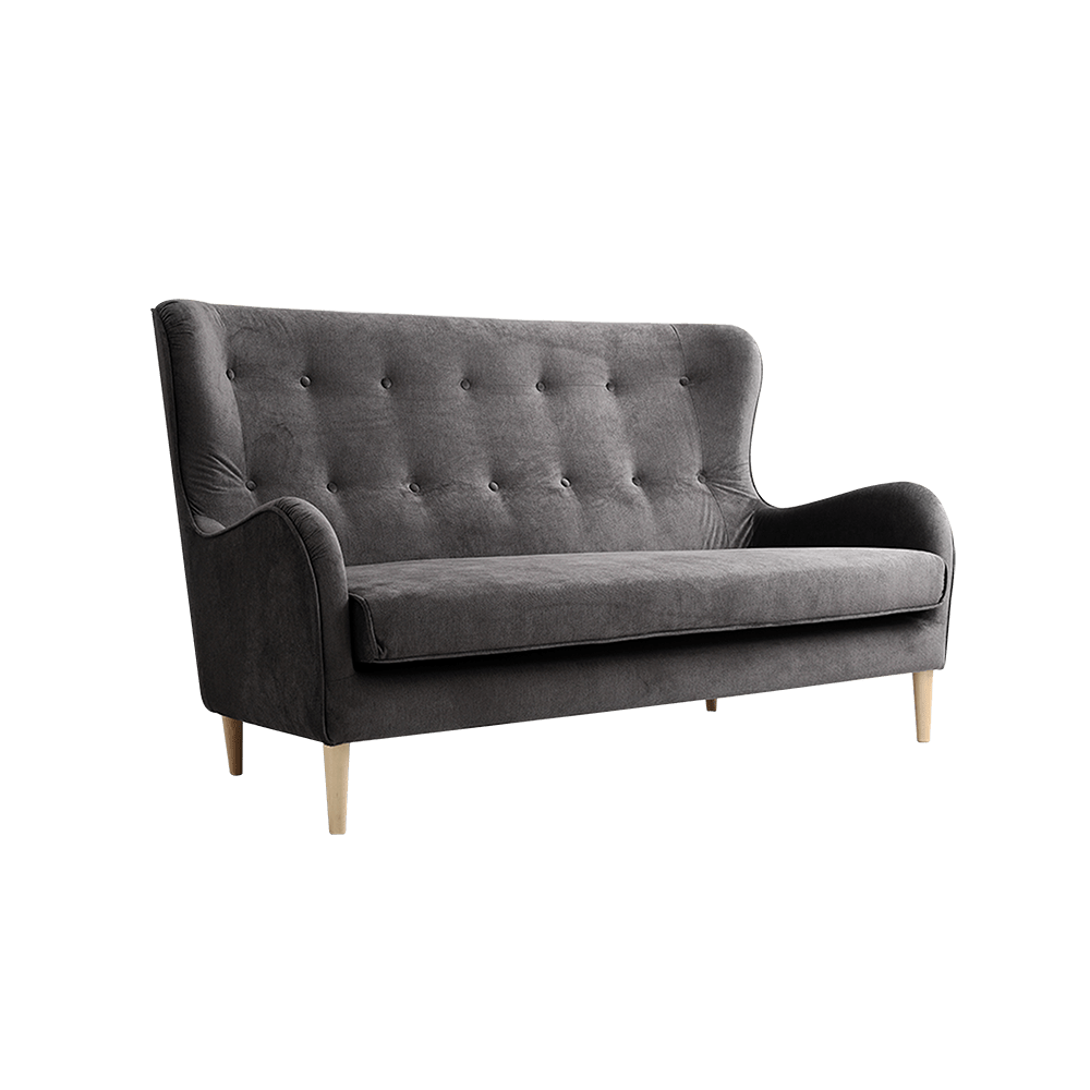 Customform Divano 3 posti in tessuto Cozyboy Grigio