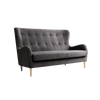 Customform Divano 3 posti in tessuto Cozyboy Grigio