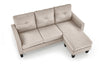 Halmar Divano 3 posti in tessuto Gerson Beige