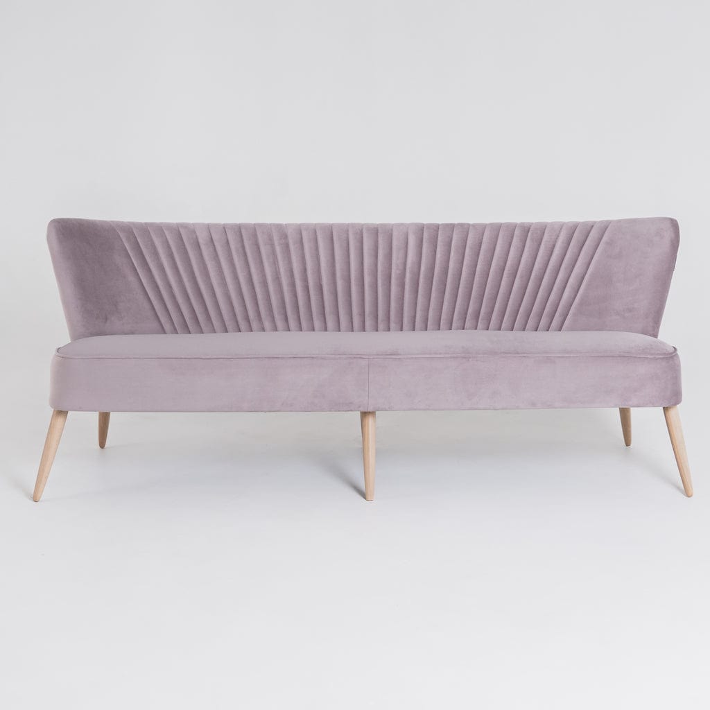 Customform Divano 3 posti in tessuto Harry Lilla