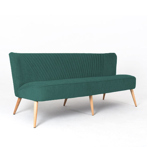 Customform Divano 3 posti in tessuto Harry Verde