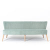 Customform Divano 3 posti in tessuto Harry Verde