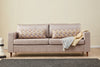 Asir Divano 3 posti in tessuto Step Crema