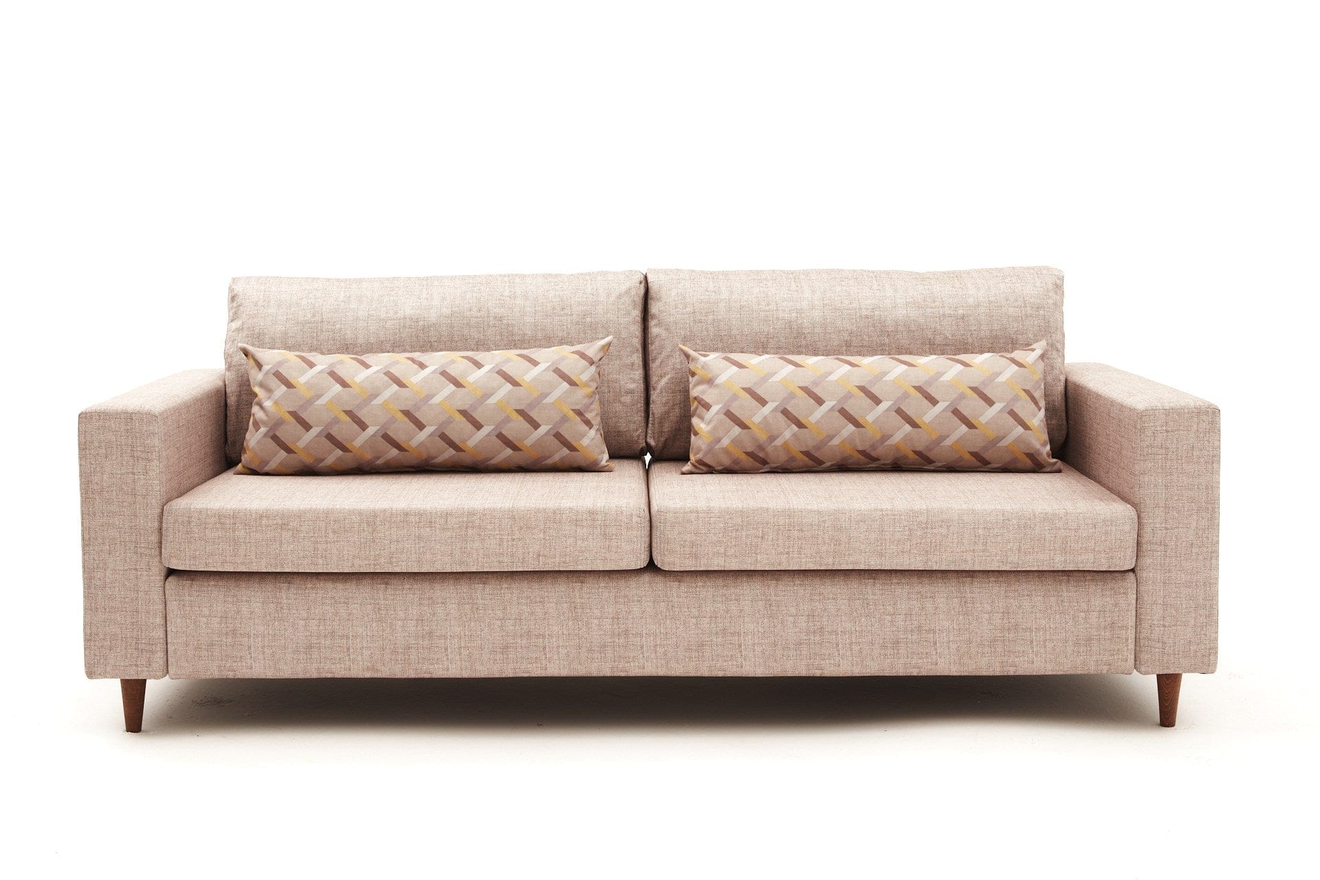 Asir Divano 3 posti in tessuto Step Crema