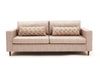 Asir Divano 3 posti in tessuto Step Crema