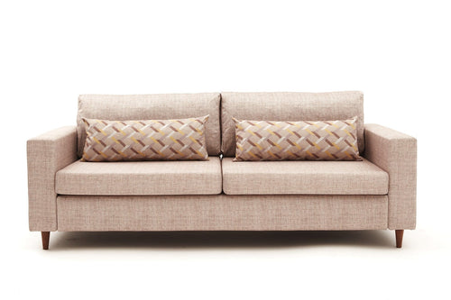 Asir Divano 3 posti in tessuto Step Crema