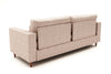 Asir Divano 3 posti in tessuto Step Crema