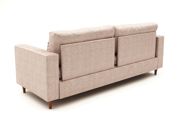 Asir Divano 3 posti in tessuto Step Crema