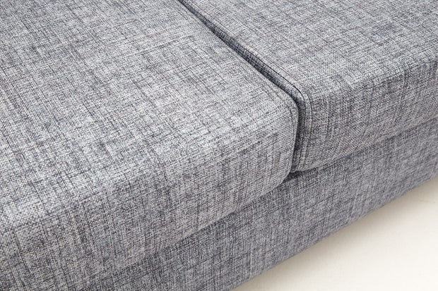 Asir Divano 3 posti in tessuto Step Grigio