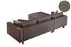 Oyo Divano Angolare 3 posti in velluto Castle Beige