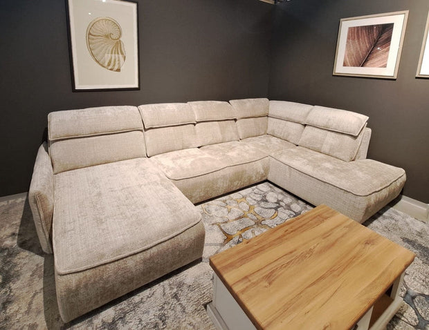 Wersal Divano Angolare a destro 6 posti Magus XL Beige