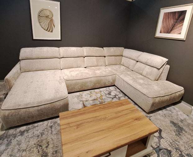Wersal Divano Angolare a destro 6 posti Magus XL Beige