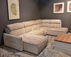 Divano Angolare a destro 6 posti Magus XL Beige (4)
