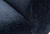 Asir Divano Angolare a sinistro 4 posti in tessuto Alpha Blu