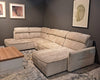 Wersal Divano Angolare a sinistro 6 posti Magus XL Beige