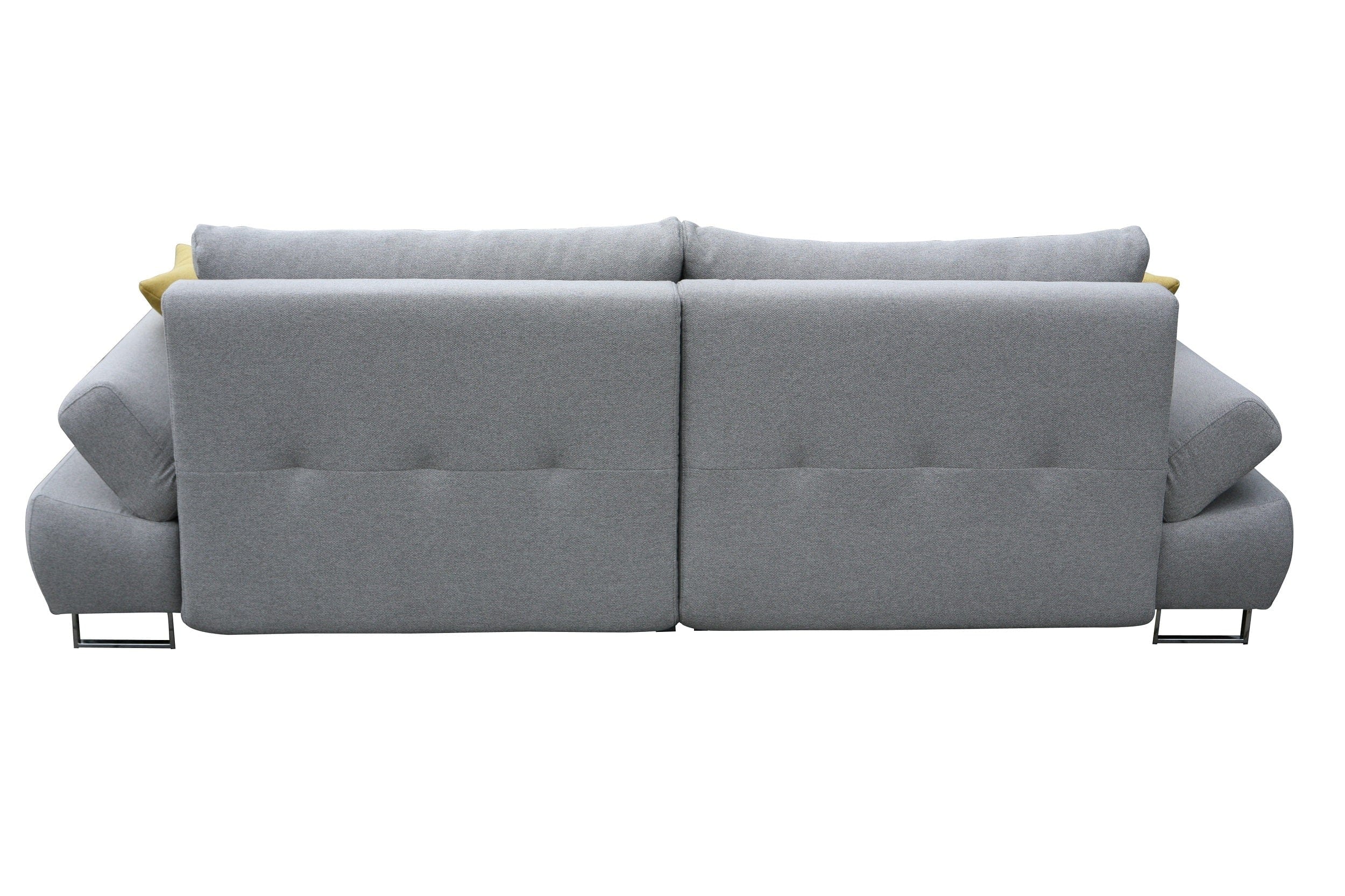 Divano Angolare Letto a sinistro 3 posti Greice Grigio (3)