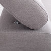 Customform Divano Angolare Letto a sinistro, 3 posti, in tessuto Atlantica Grigio